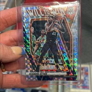 Deandre Ayton Will to Win Basketball Card